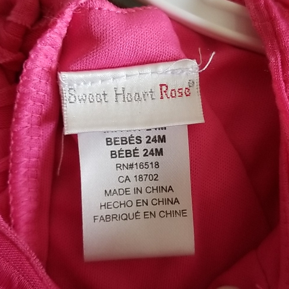 Nwt ! Size 24 months sweet heart rose 2 pc set - Picture 6 of 8